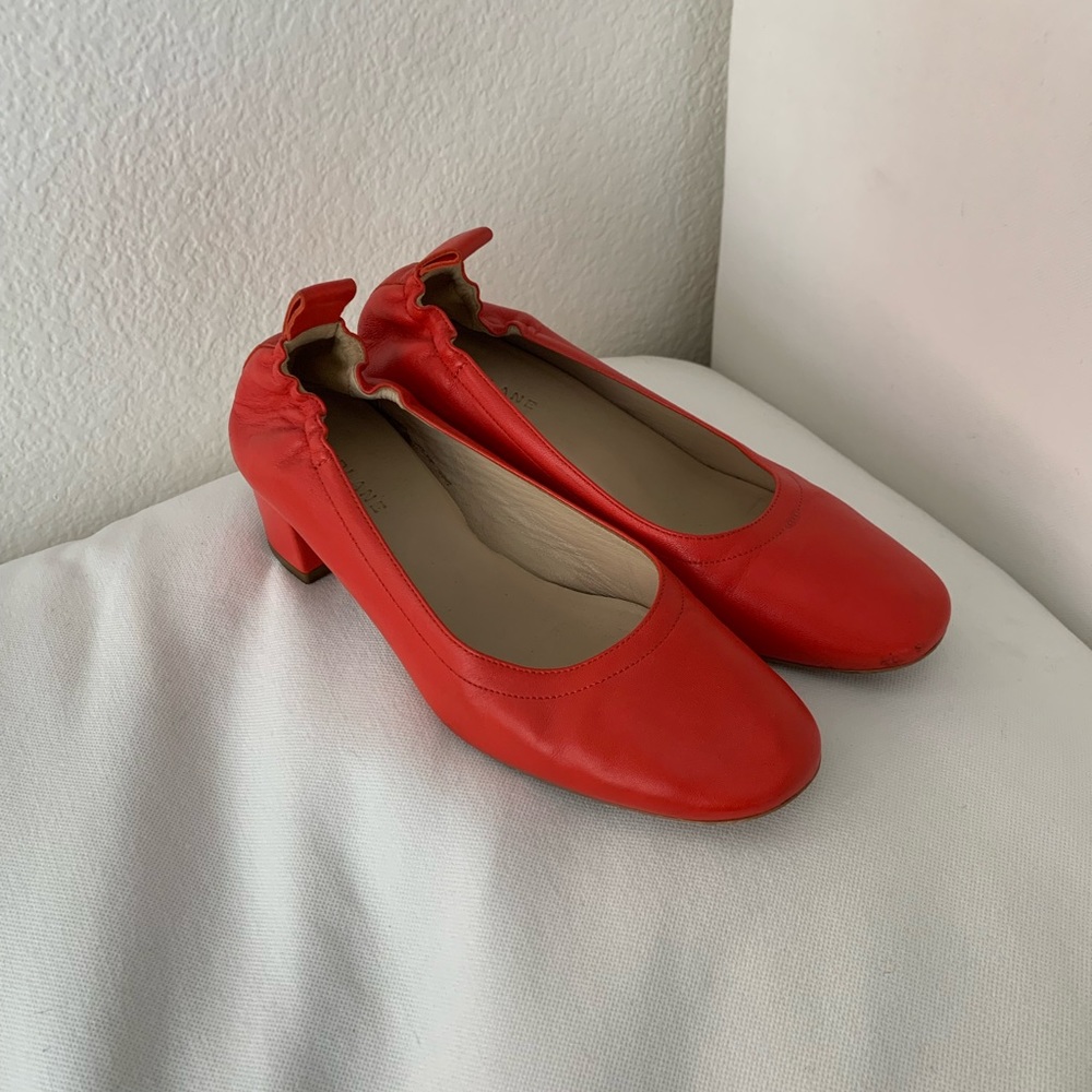 Everlane Day Heel Red Size 6.5
